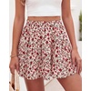 image:imageBTFBM Skirts for Women Summer Casual Floral Mini SkirtFloral Apricot Red