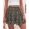 image:imageBTFBM Skirts for Women Summer Casual Floral Mini SkirtFloral Black