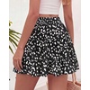 image:imageBTFBM Skirts for Women Summer Casual Floral Mini SkirtFloral Black White