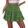 image:imageBTFBM Skirts for Women Summer Casual Floral Mini SkirtFloral Green