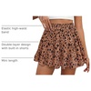 image:imageBTFBM Skirts for Women Summer Casual Floral Mini SkirtFloral Khaki Black