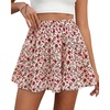 Floral Apricot Red