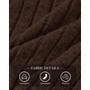 image:imageBTFBM Womens Long Sleeve Tops Sexy Wrap V Neck SweatersBrown
