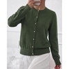 image:imageBTFBM Button Cardigan Sweaters for Women Fall Clothes 2026Army Green