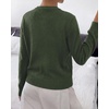 image:imageBTFBM Button Cardigan Sweaters for Women Fall Clothes 2026Army Green
