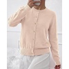 image:imageBTFBM Button Cardigan Sweaters for Women Fall Clothes 2026Beige
