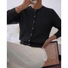 image:imageBTFBM Button Cardigan Sweaters for Women Fall Clothes 2026Black