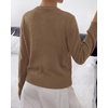image:imageBTFBM Button Cardigan Sweaters for Women Fall Clothes 2026Camel