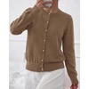 image:imageBTFBM Button Cardigan Sweaters for Women Fall Clothes 2026Camel
