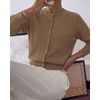 image:imageBTFBM Button Cardigan Sweaters for Women Fall Clothes 2026Camel