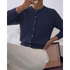 image:imageBTFBM Button Cardigan Sweaters for Women Fall Clothes 2026Navy Blue
