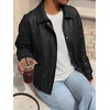 image:imageBTFBM Faux Leather Jacket Women Fall Clothes 2026Black