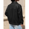 image:imageBTFBM Faux Leather Jacket Women Fall Clothes 2026Black