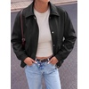 image:imageBTFBM Faux Leather Jacket Women Fall Clothes 2026Black