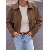 image:imageBTFBM Faux Leather Jacket Women Fall Clothes 2026Brown