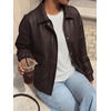 image:imageBTFBM Faux Leather Jacket Women Fall Clothes 2026Dark Brown