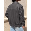image:imageBTFBM Faux Leather Jacket Women Fall Clothes 2026Grey