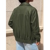 image:imageBTFBM Faux Leather Jacket Women Fall Clothes 2026Grey Green