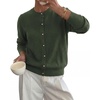 image:imageBTFBM Button Cardigan Sweaters for Women Fall Clothes 2026Army Green