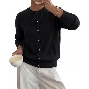 image:imageBTFBM Button Cardigan Sweaters for Women Fall Clothes 2026Black